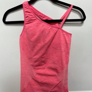 Sweaty Betty Mukha Yoga Tank Top One Shoulder Coral Women's XS